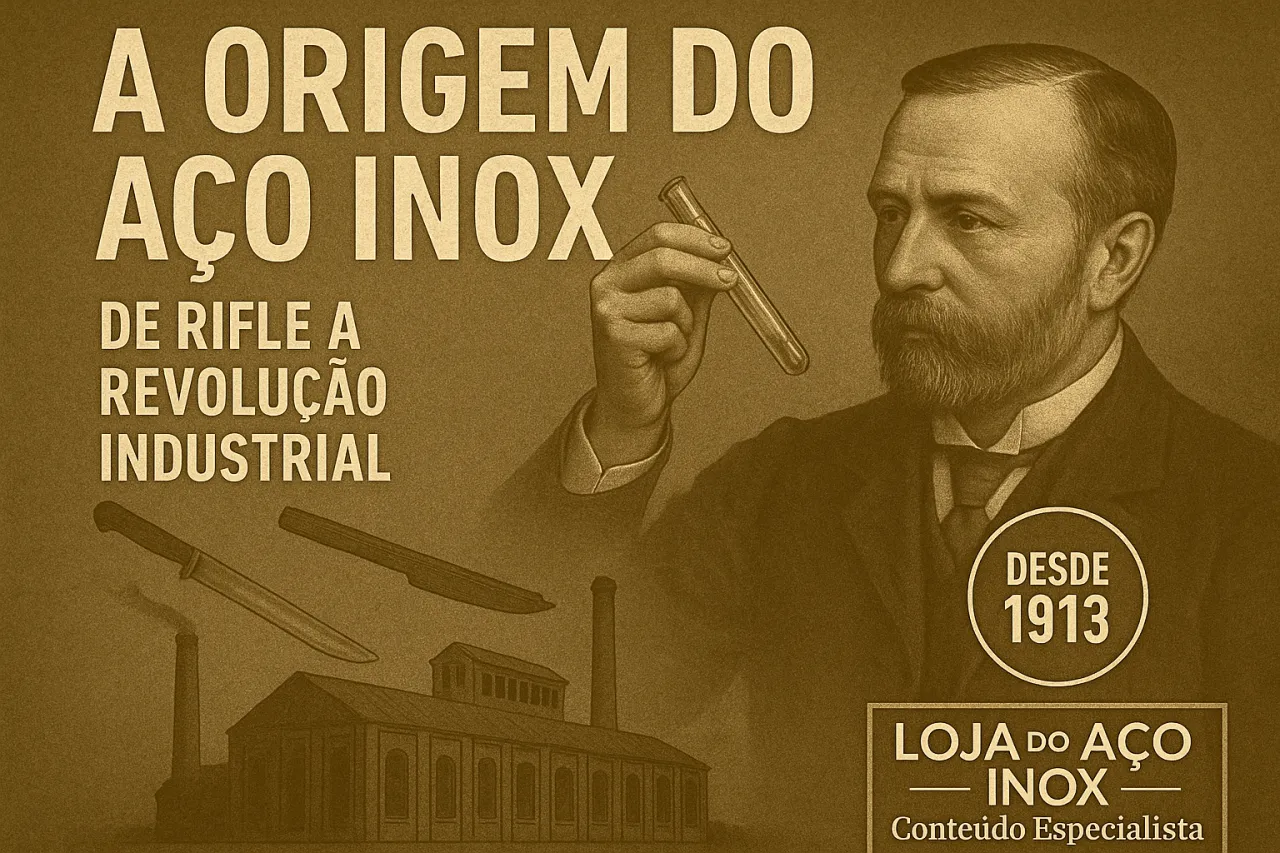 A Origem do Aço Inox – De Rifle à Revolução Industrial